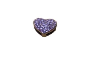 Strass Hartje Wit