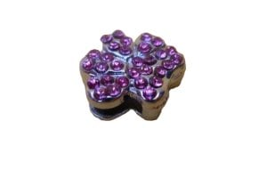 Strass pootje roze