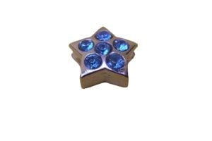 Strass Ster Blauw