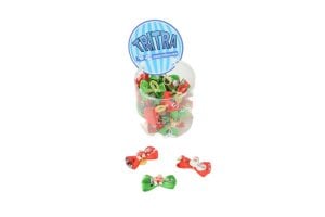 Strikjes hond kerst mix 25st