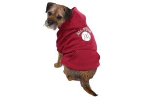 Sweatshirt Baseball rood mt XS.