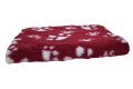 Trim.nl Bed bordeaux met poot wit - 1/2