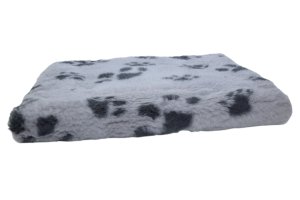 Trim.nl Bed licht grijs met poot d.grijs