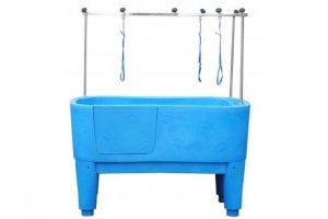 Trim.nl hondenbad BLPT op poten blauw