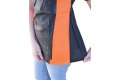 Trimshirt Claudia MT-S, ZW/OR - 3/4