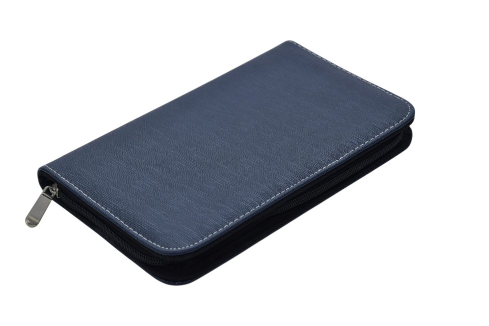 TRITRA Etui denim blauw