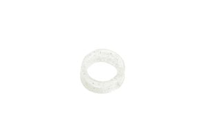 Vingerring K transparant