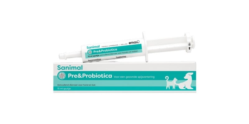 Probiotica, darm en producten voor de gewrichten van Hond en Kat